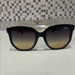 Quay Australia Black Gradient Sunglasses